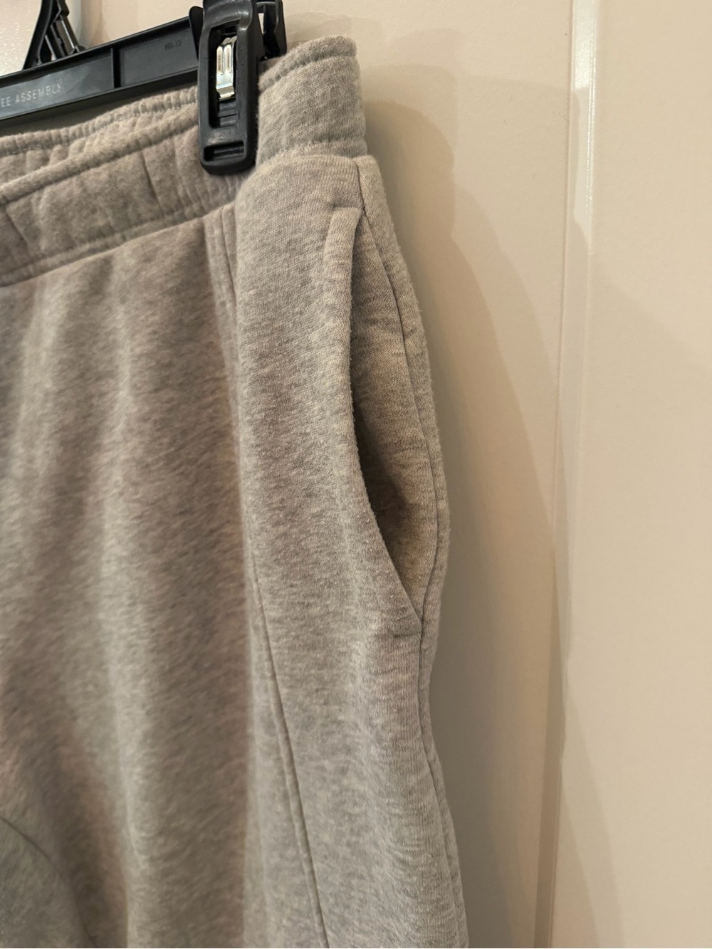 🩶 *SET* Sz M Athletic Works Light Gray Zip-Up Jacket and Sz S Barrel Sweatpants - Picture 9 of 11